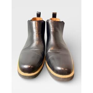 Deer Stags Men's Black Rockland Memory Foam Chelsea Boots Shoes Size 12W